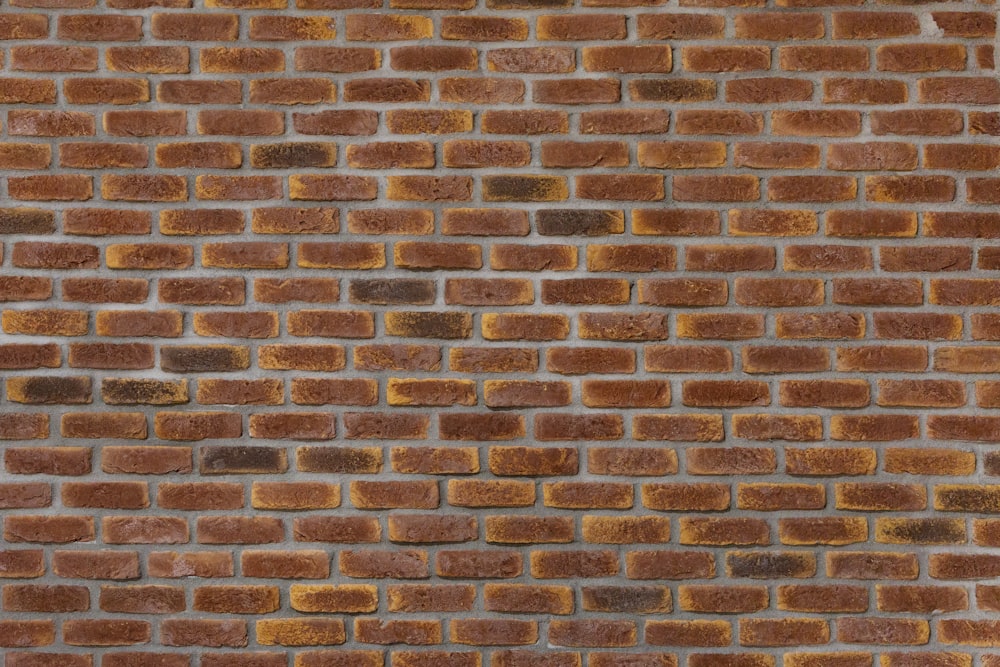 red brick wall