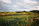 green field plains under cloudy sky