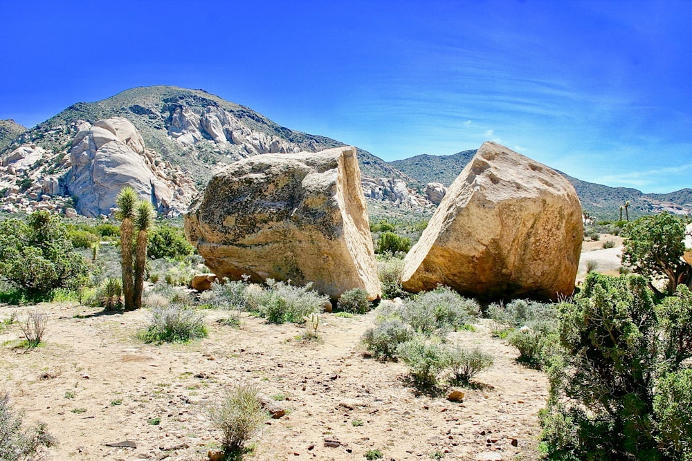 photo of beige rocks