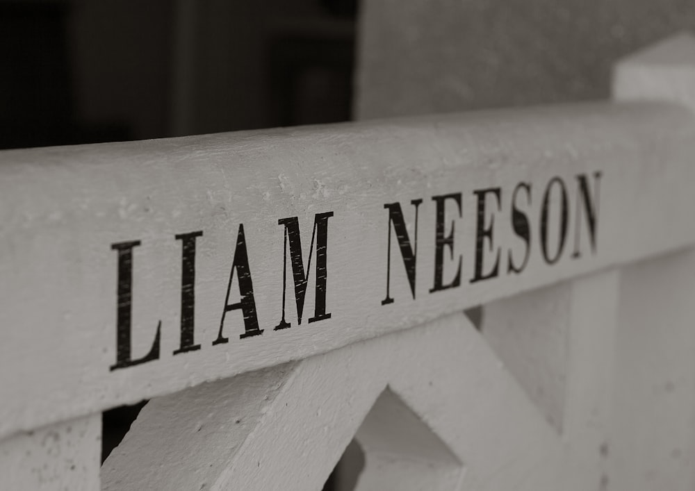 Liam Neeson-printed post
