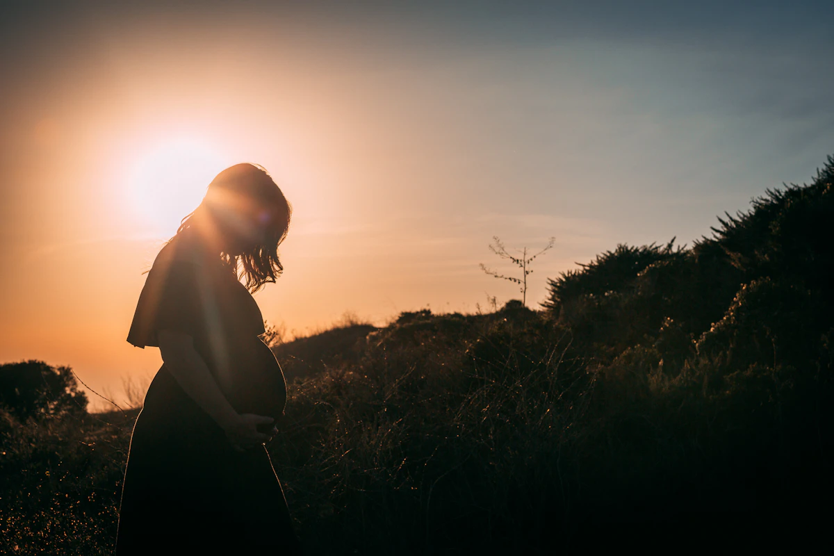 Woman in her forties supporting her wellness while trying to conceive