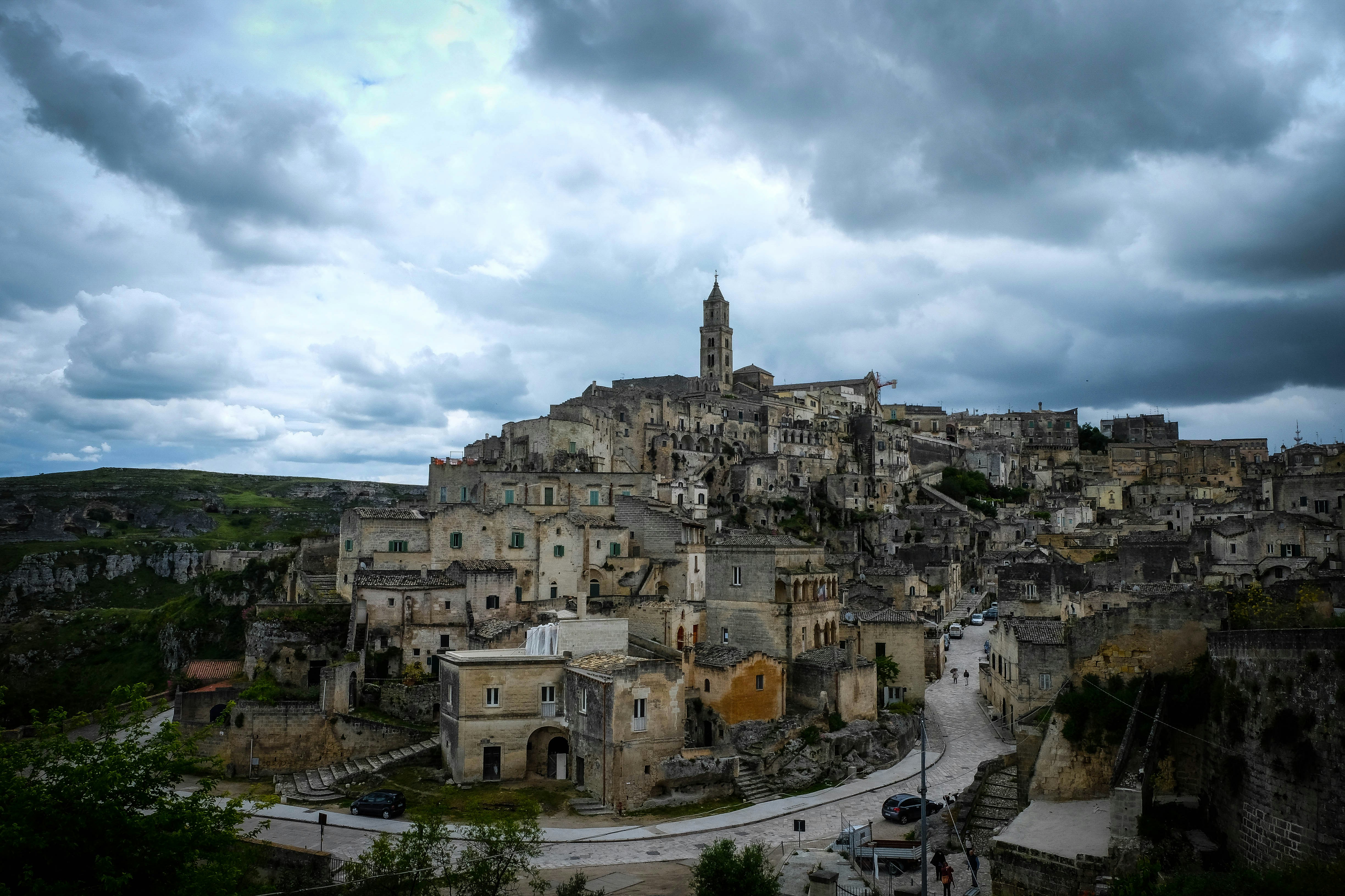 buildings and houses during daytime, Matera
