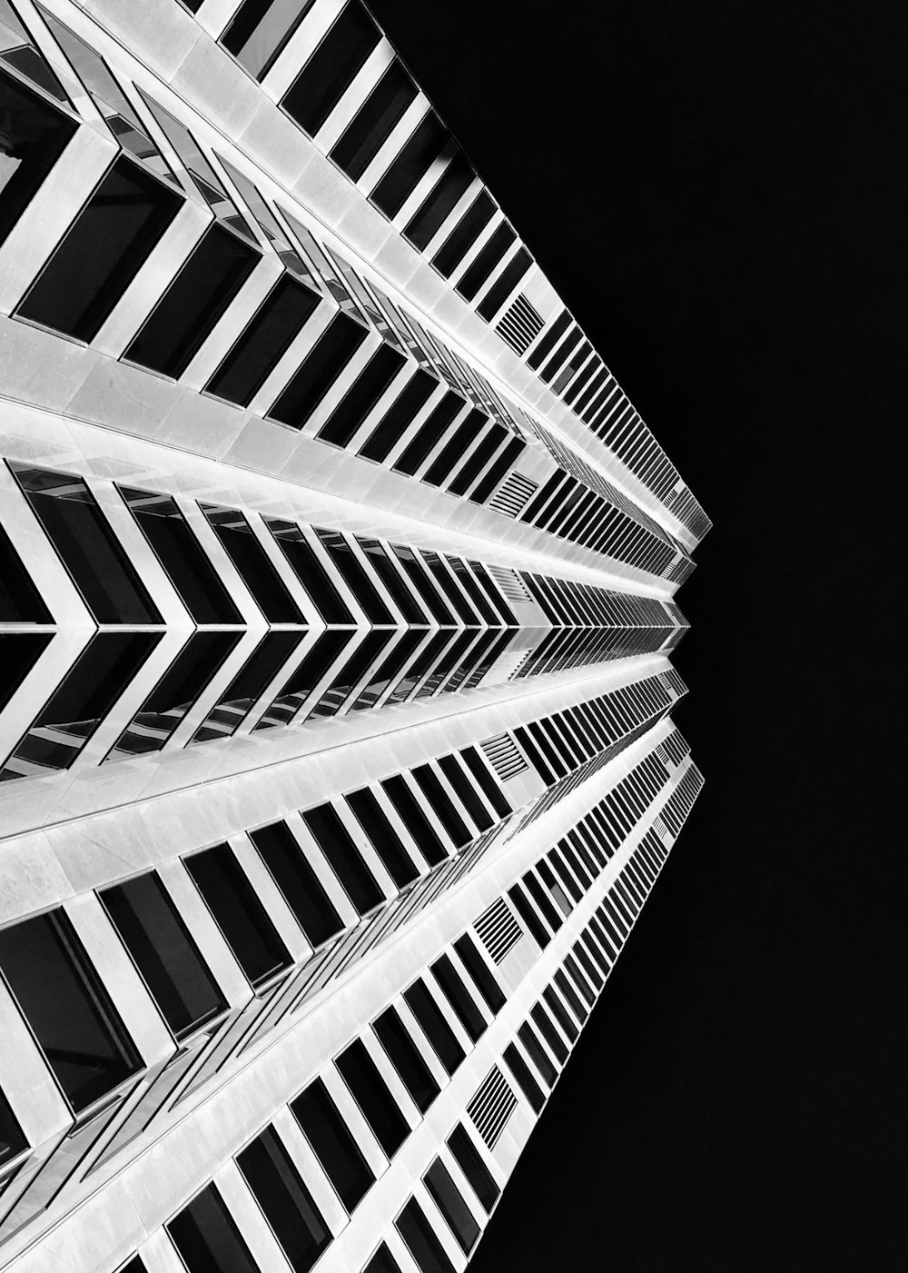 low angle photography of high rise building