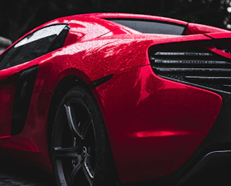 red sports car
