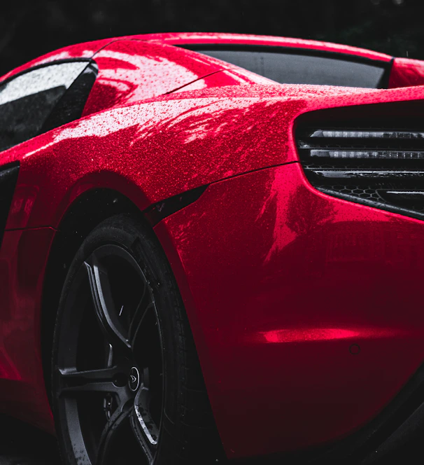 red sports car