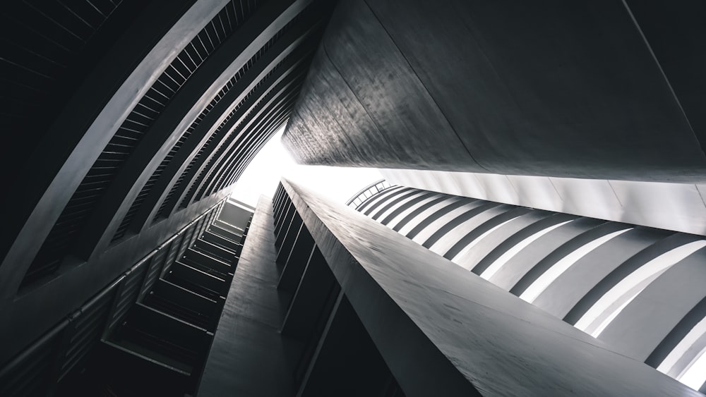 worm's eye view of high-rise building