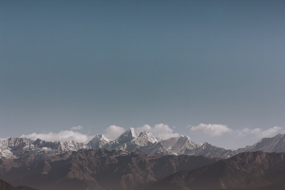 Mountain range photo spot Nagarkot Haibung