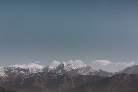 photo of Nagarkot Mountain range near Kathmandu Durbar Square