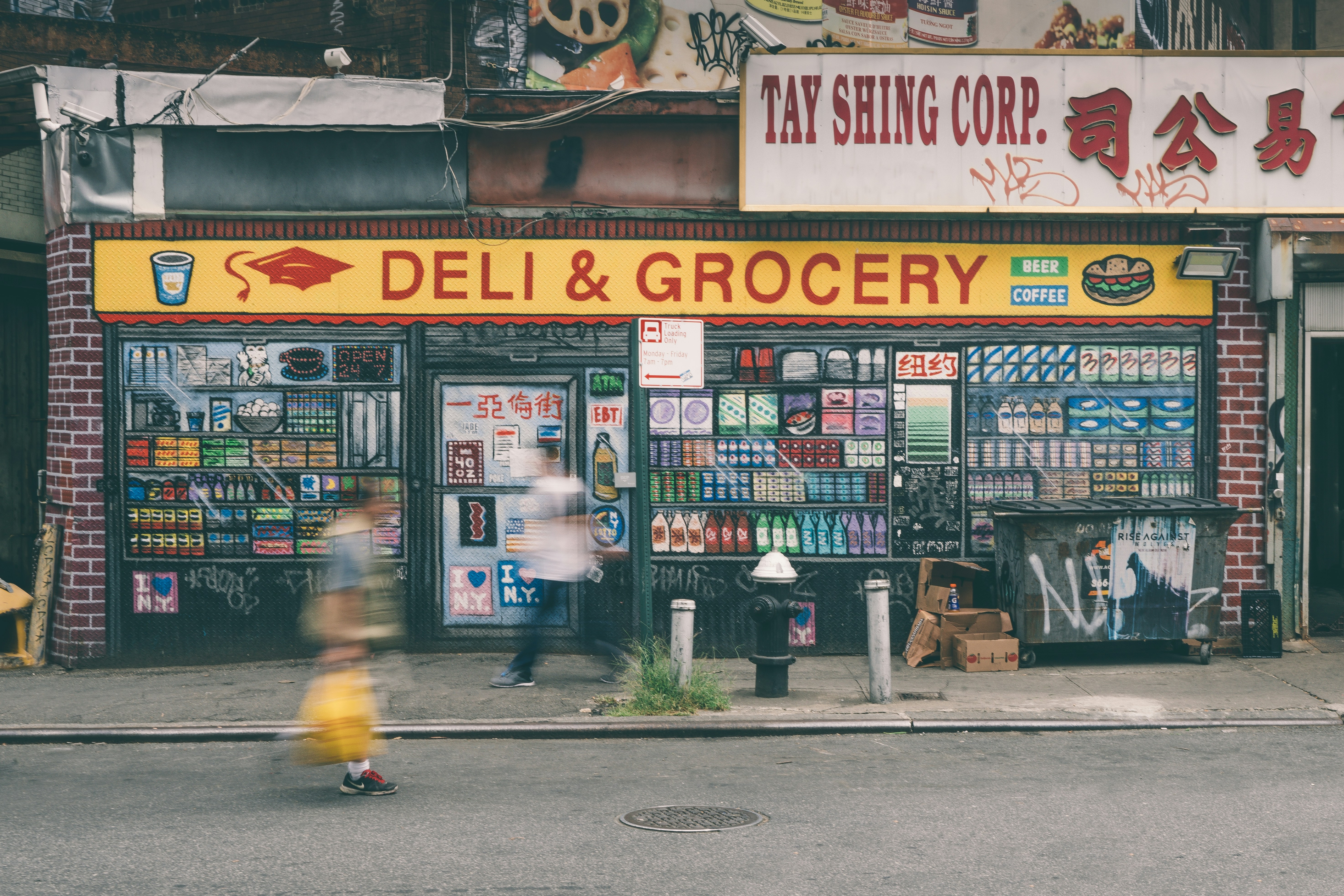 Deli & Grocery store in ChinaTown New York City, a fan favorite for those who live in and visit new york and are a foodie