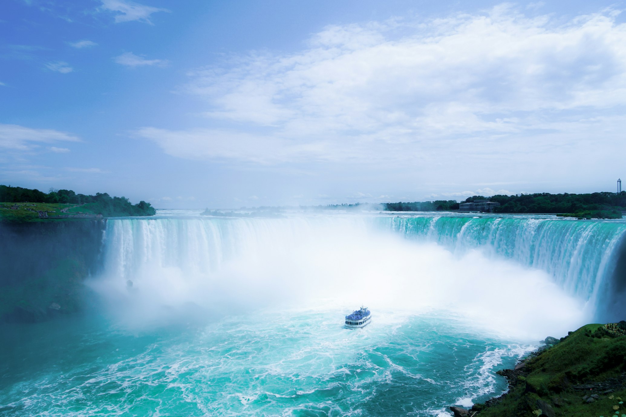 Horseshoe Falls, la sezione a ferro di cavallo delle cascate del niagara