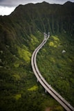 highway leading to mountain