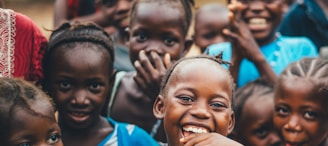 group of children photography