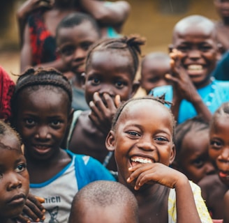 group of children photography