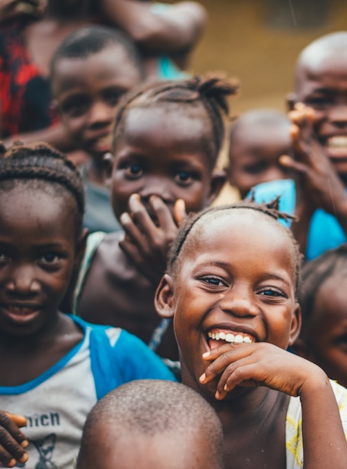 group of children photography