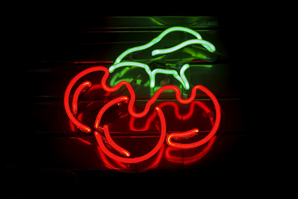 red and green LED string
