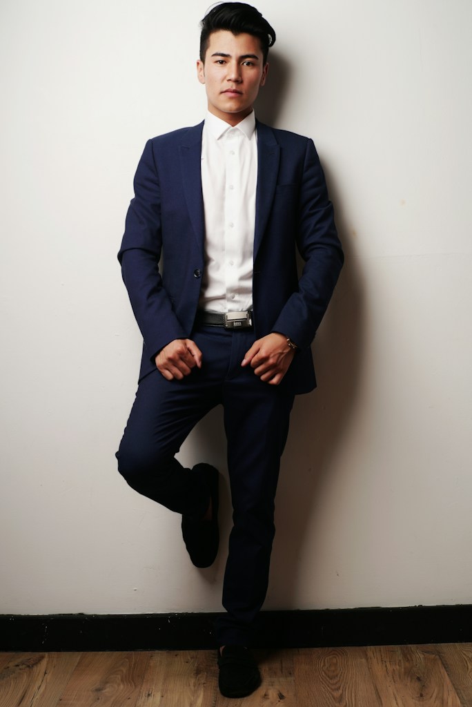Classic Navy Trousers