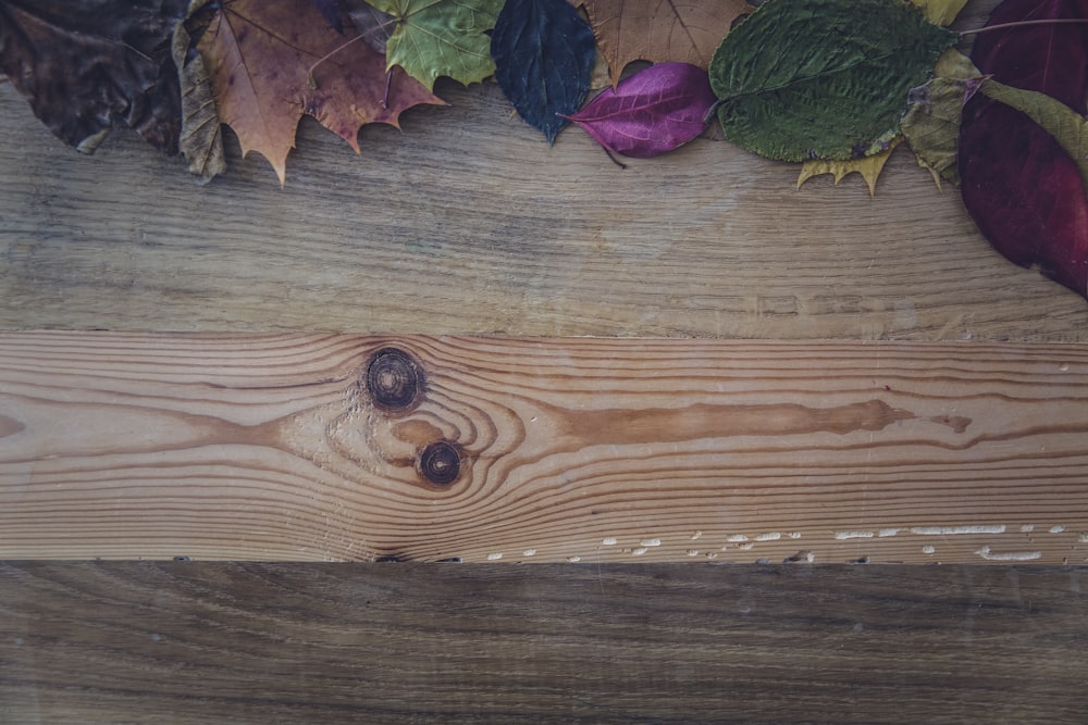 brown wooden plank