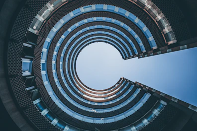 low angle photography of architectural building