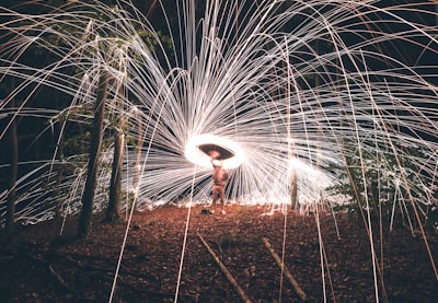 steel wool photography outstanding zoom background