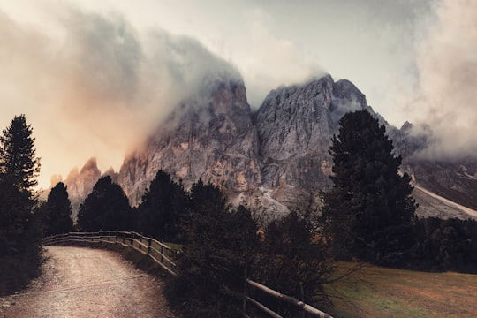 landscape photography of gray mountain in Würzjoch Italy