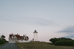 white lighthouse