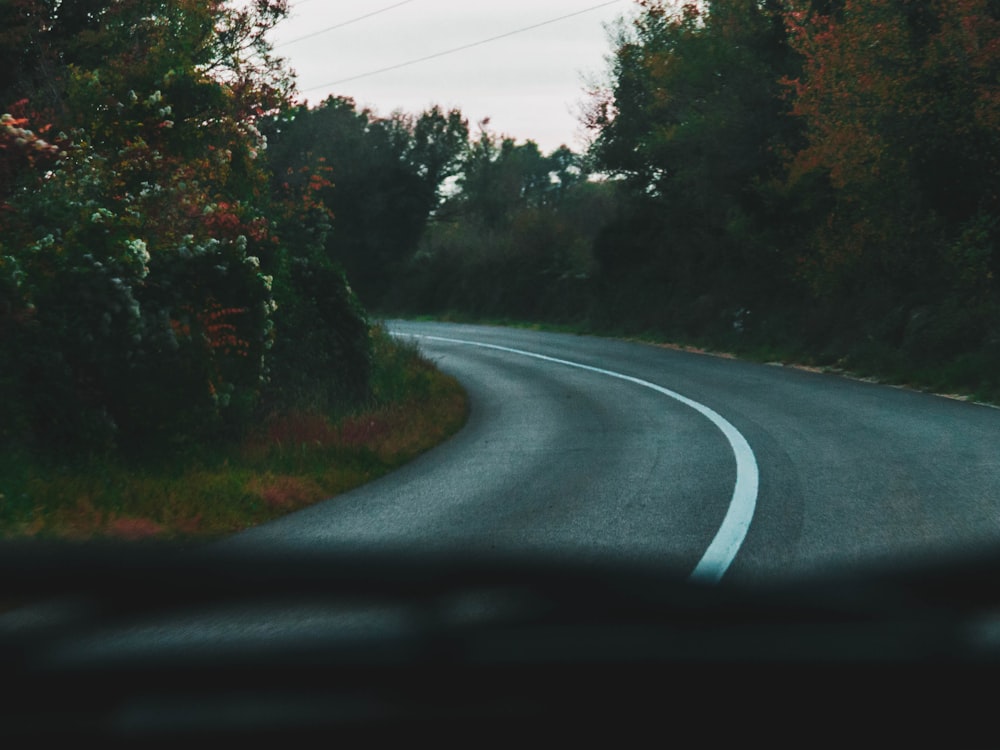 vehicle on highway