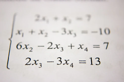 Whiteboard with fraction diagrams