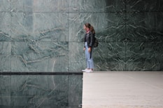 Polished marble flooring with neat skirting and tile edges.