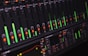 photo of black digital audio mixer
