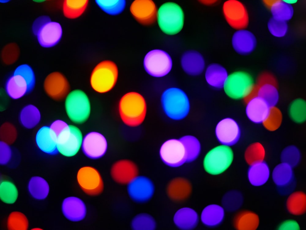 bokeh background