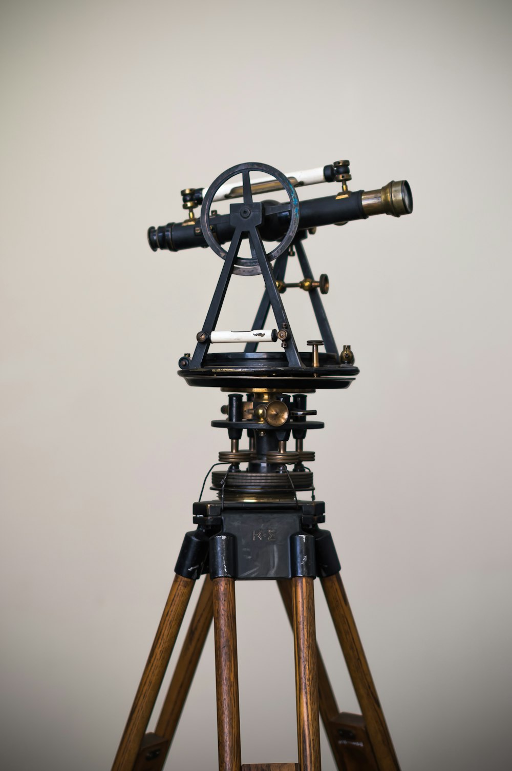 black telescope