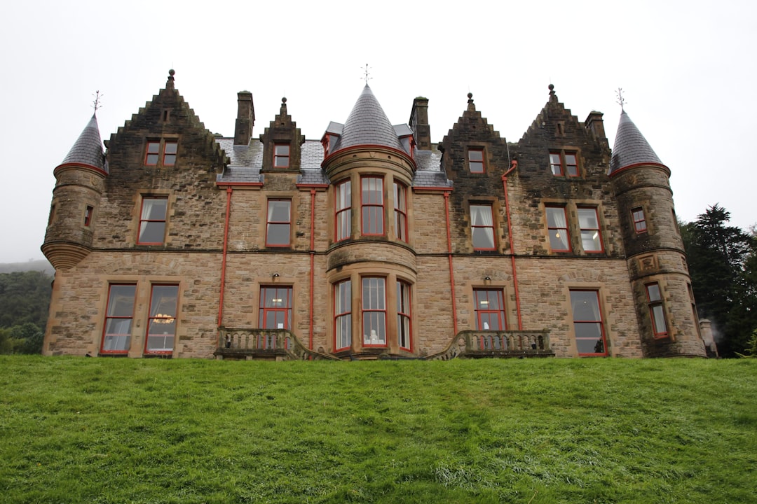 brown castle under white sky, Belfast Castle