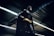 Batman standing under steel roof