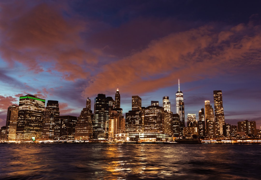 photo of city during night time