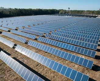 solar panel boards on brown ground