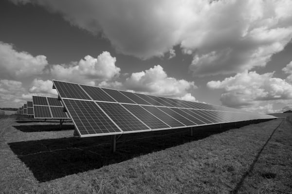 Industrial solar plant