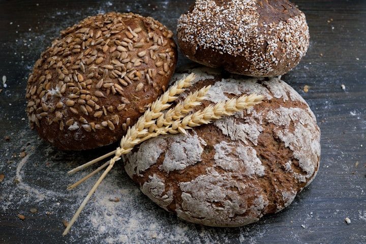 Nutritional value of wheat bread