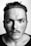 grayscale photography of man in scoop-neck top