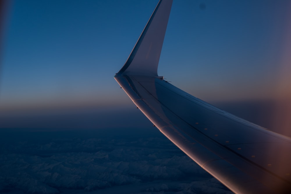 shallow focus photography of view inside plane