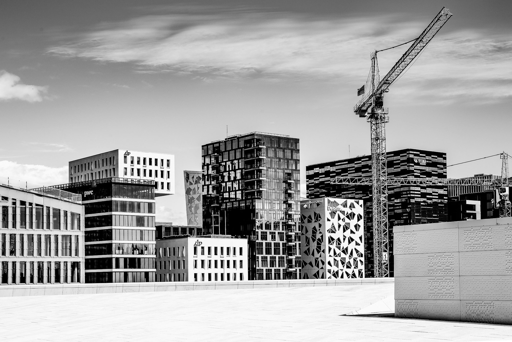 Oslo Barcode Architecture Shooting