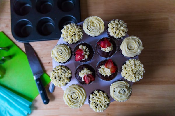 Cupcakes versieren