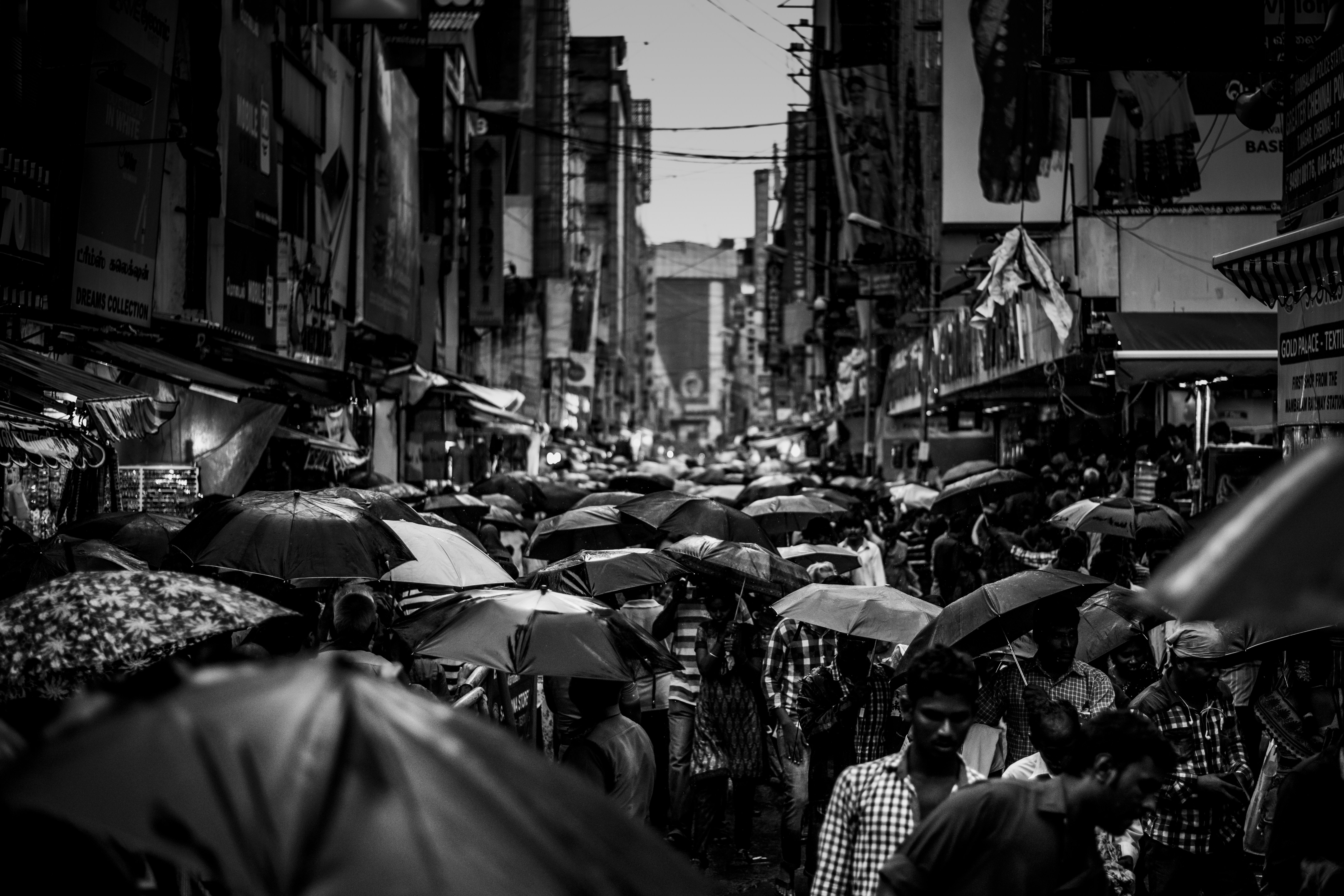 T nagar - Crowded place in the city of madras