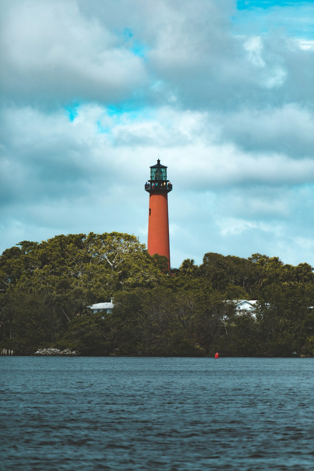 orange lighthouse