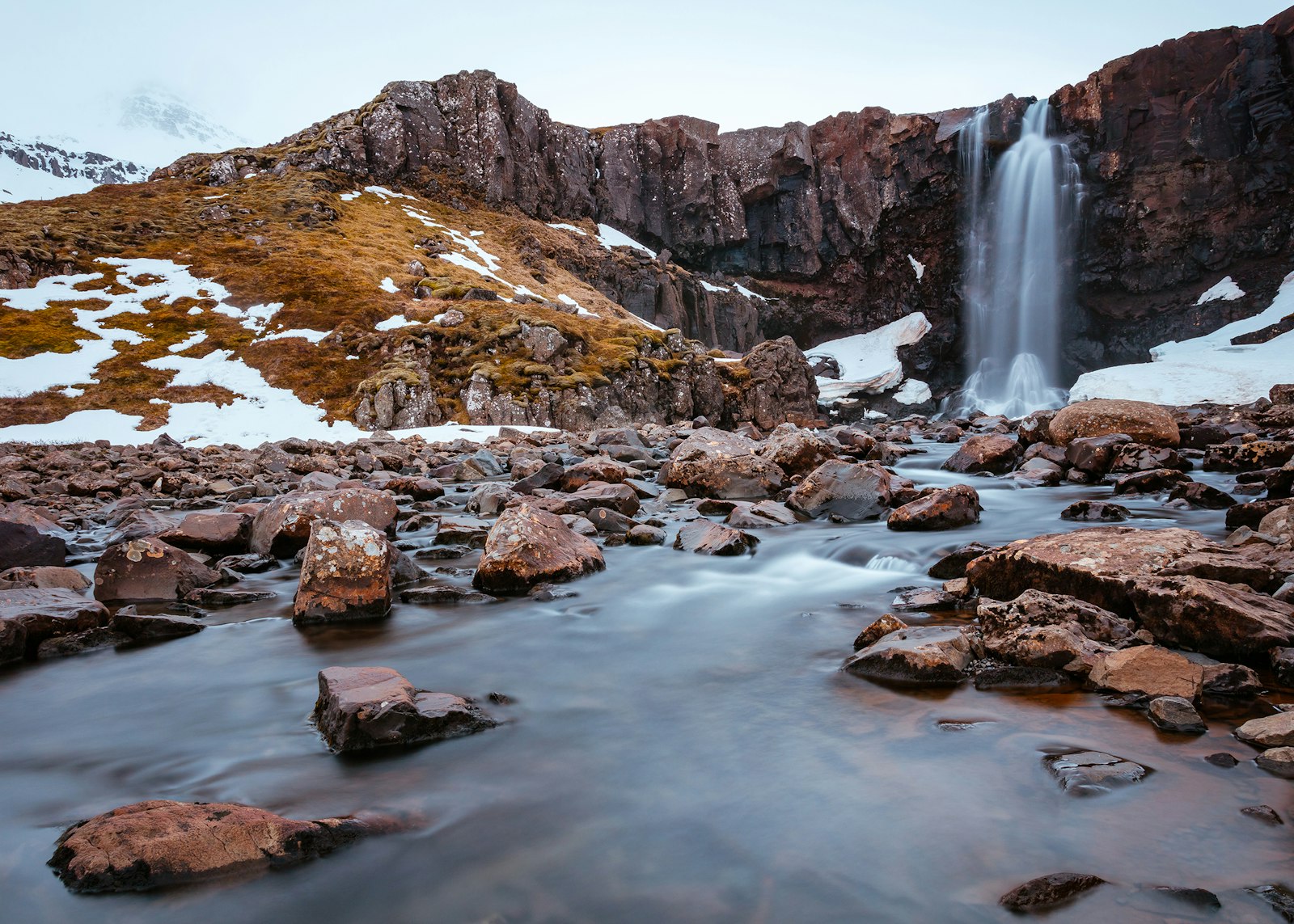 Canon EOS 5DS R + Canon EF 17-40mm F4L USM sample photo. Timelapse photo of waterfalls photography