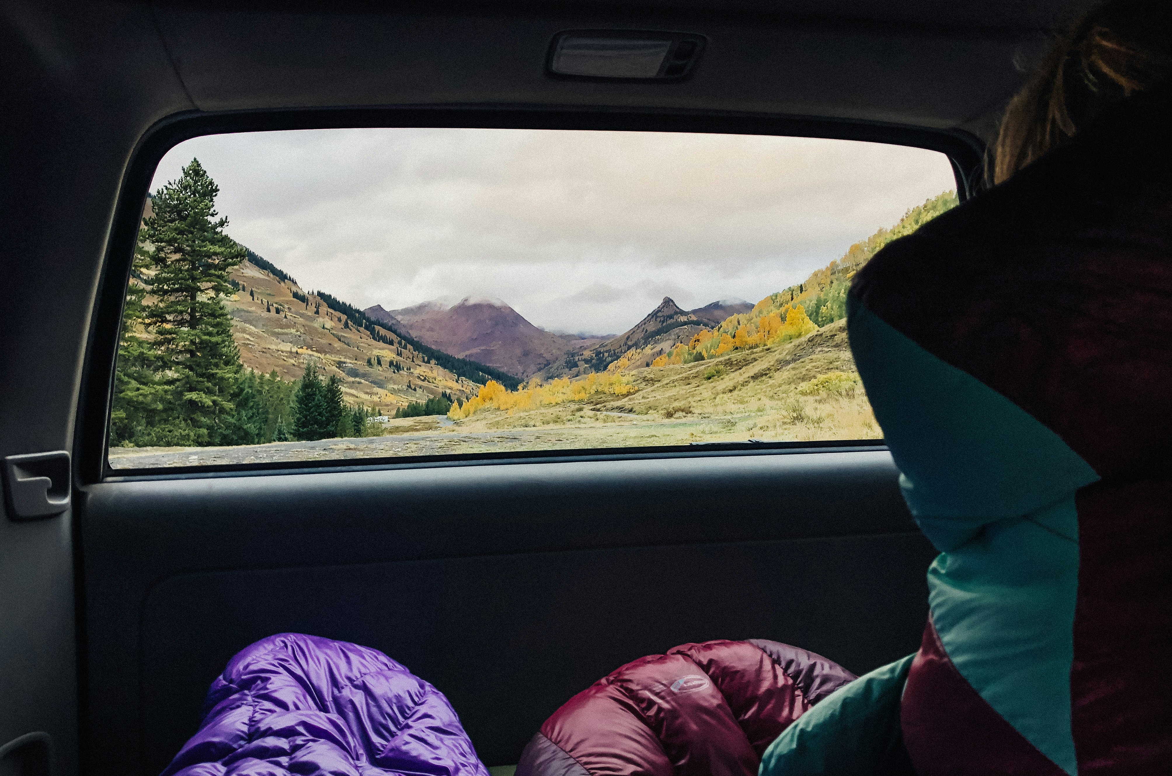 person inside the car during daytime