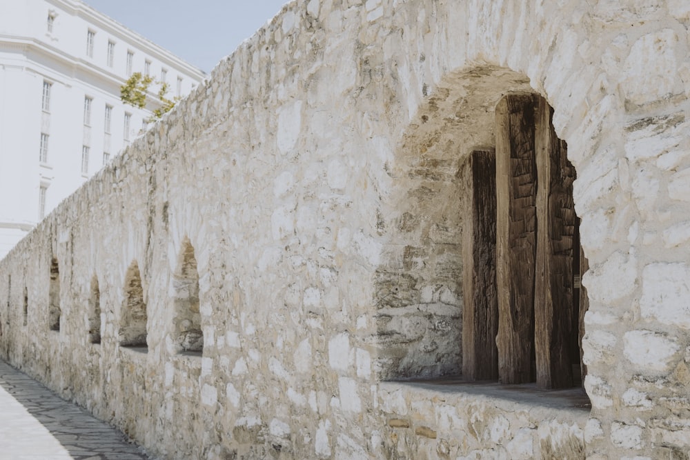 brown concrete wall during daytime