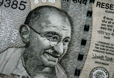 Indian rupee banknote