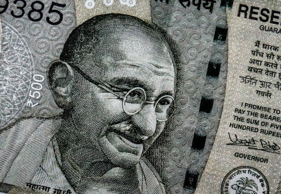 Indian rupee banknote