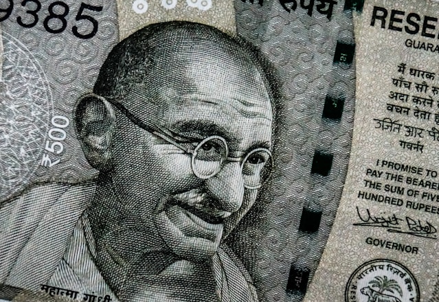 Indian rupee banknote