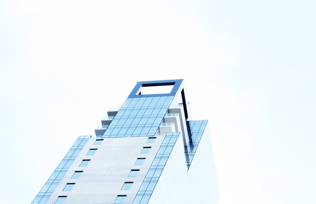 low angle photography of high rise building